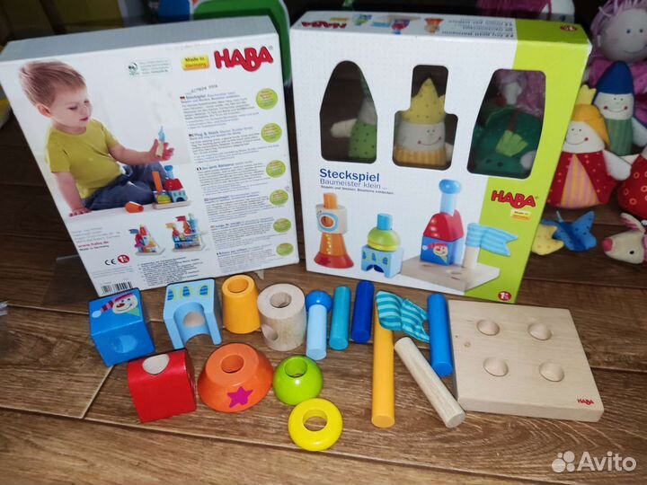 Игрушки, конструктор, игры haba, think fan
