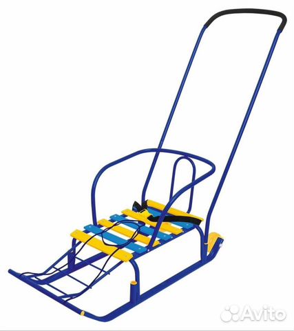 Детские санки с колесами