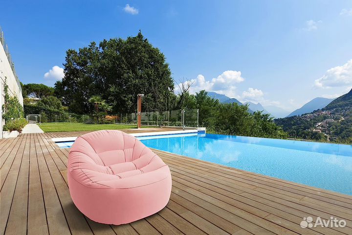 Надувное кресло Intex 112 х 104 х 74 см, 68590-P