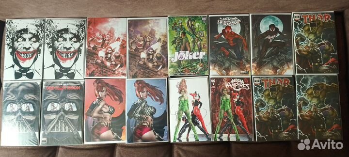 Комиксы, синглы, кейсы marvel dc