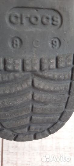 Crocs сабо детские c8-c9