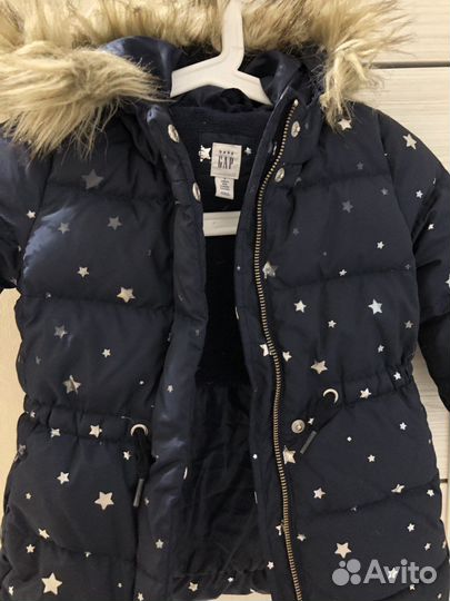 Зимняя куртка для девочки Gap