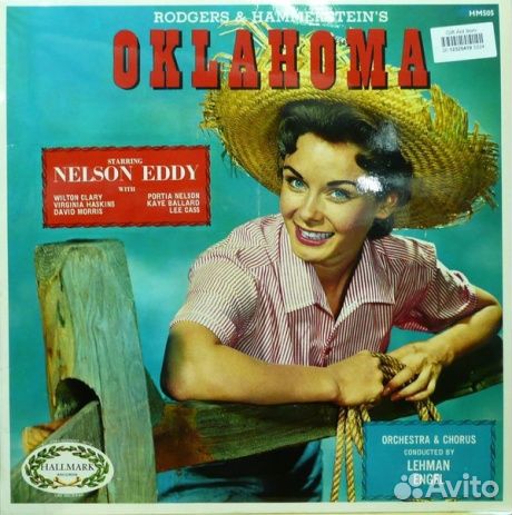 Nelson eddy, rodgers & hammerstein - Oklahoma (LP