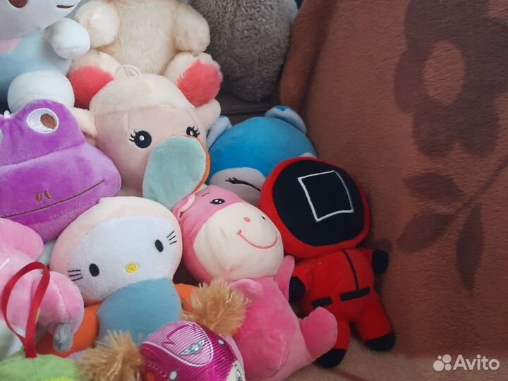 Мягкие игрушки пакетом