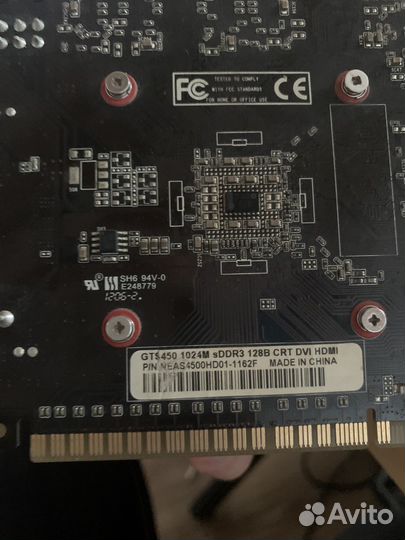 Видеокарта gts 450