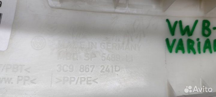 Накладка обшивка стойки задняя левая Volkswagen