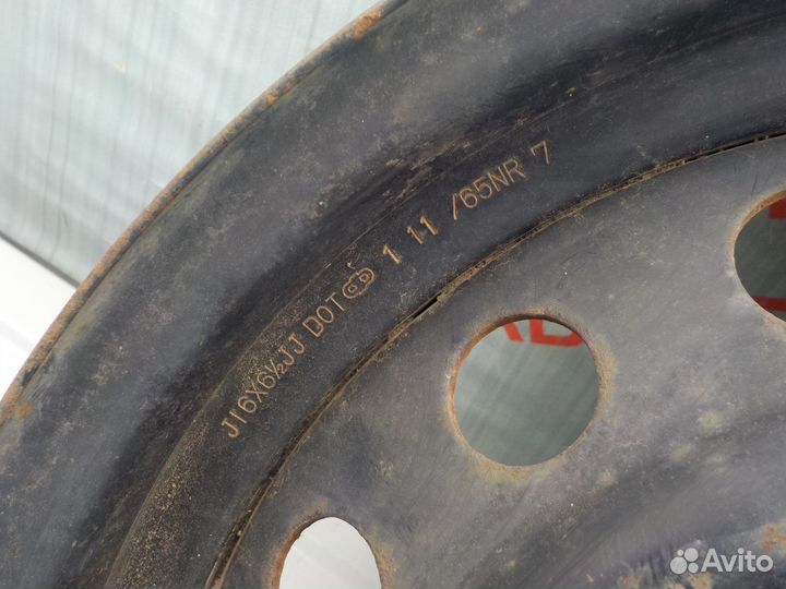 Диск штампованный штамп Ситроен Ц-Кроссер R16