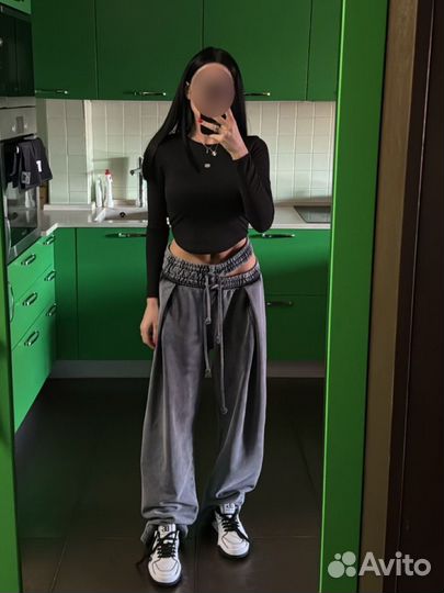 Лонгслив - топ garage brand (новый)