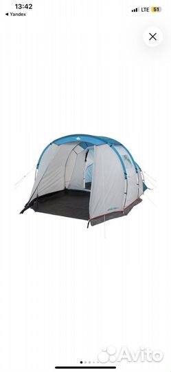 Палатка quechua family 4.1