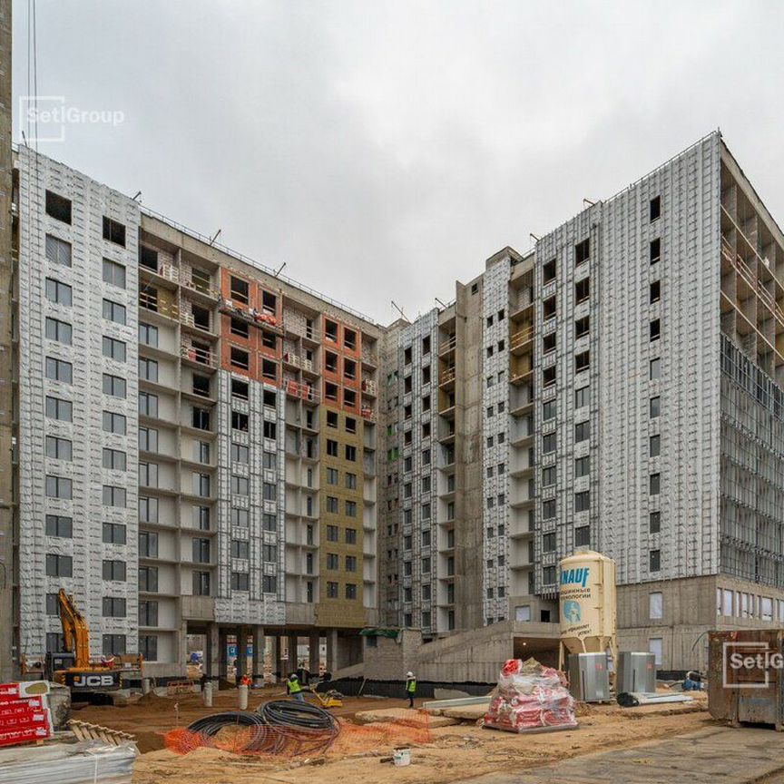 1-к. квартира, 38,6 м², 3/12 эт.