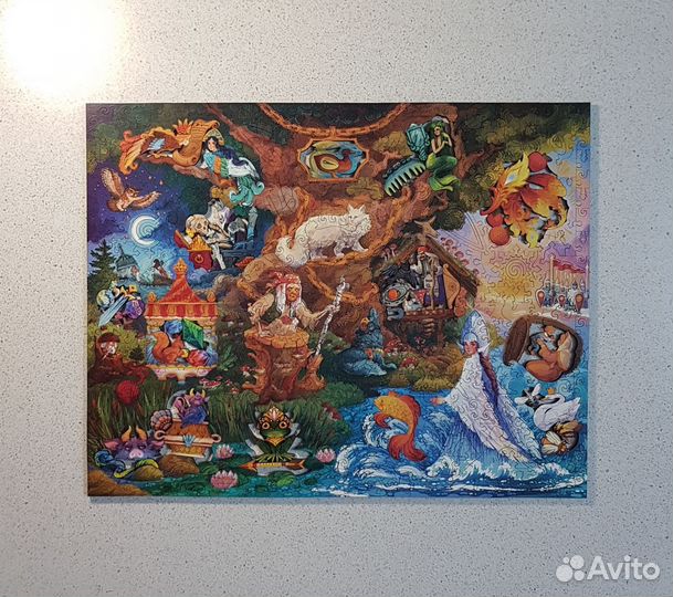 Деревянные пазлы