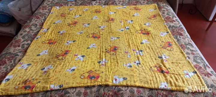 Детские одеяла 2шт с пододеяльниками