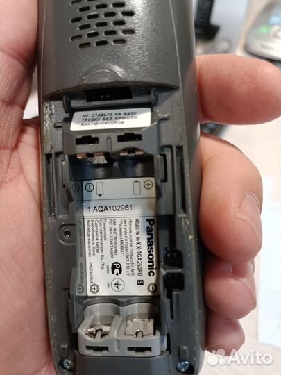 Радиотелефоны Panasonic KX-TG1611RU и KX-TGA250RU