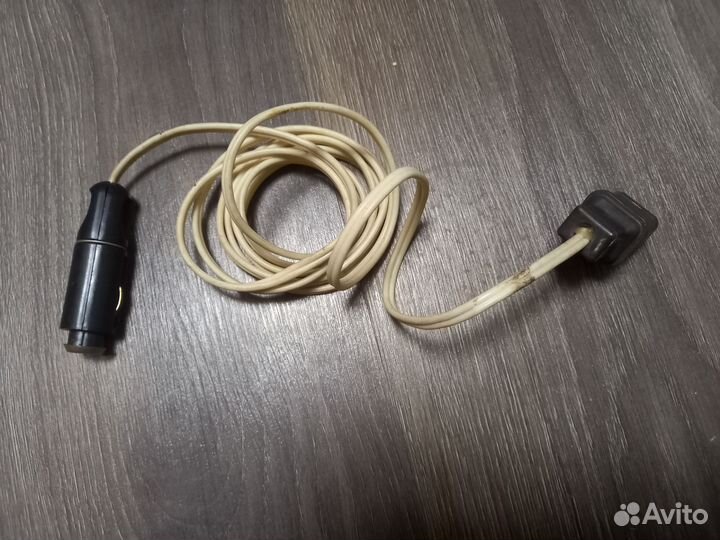 Кабель питания для переносных тв с прикуривателем