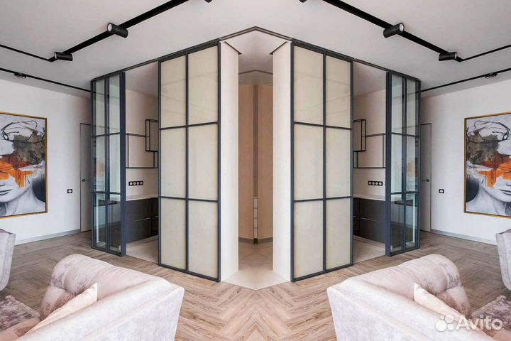 Перегородка для зонирования комнаты