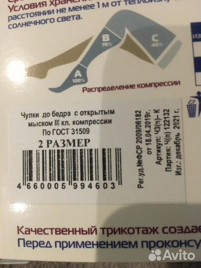 Компрессионные чулки