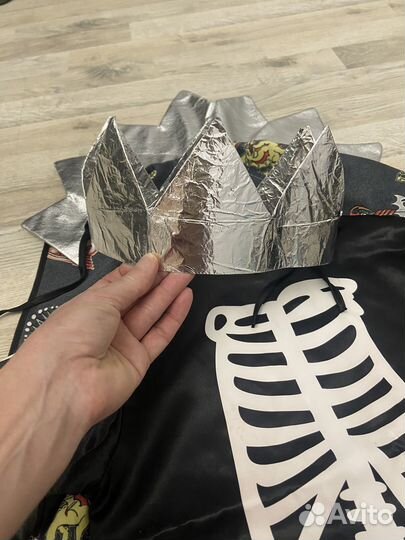 Костюм кащея, дарт вейдера на 120-130 см