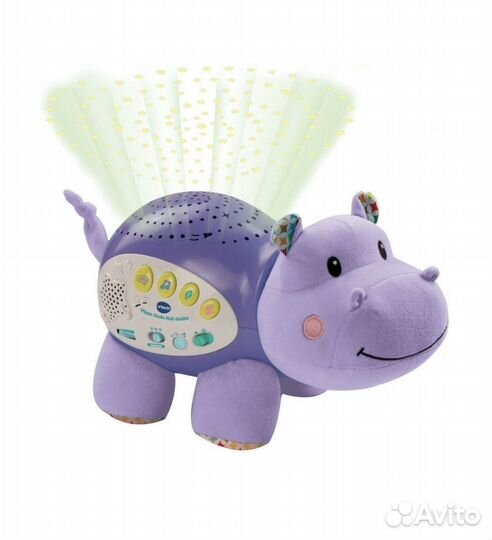 Игрушка бегемот интерекративная, звездное небо