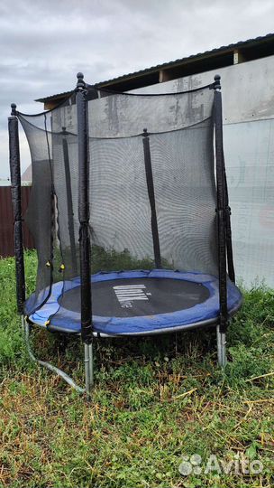 Батут уличный с сеткой