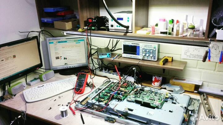 Ремонт телевизоров любой сложности и марки