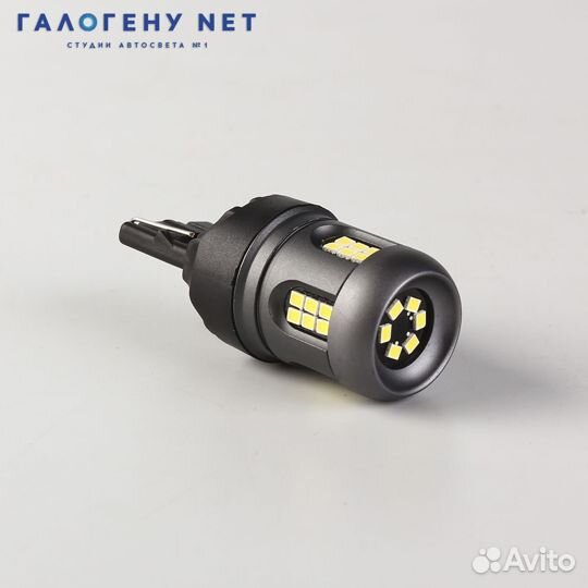 Автолампа GNX Boost W21W LED белая canbus (1шт)