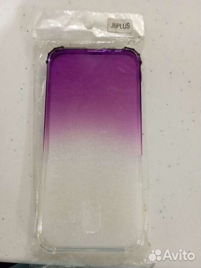 Защитное стекло и чехол для самсунга галакси J6+