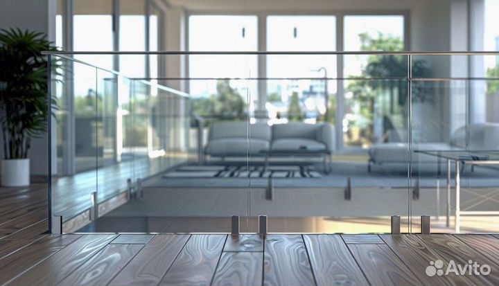 Стеклянные ограждения с гарантией