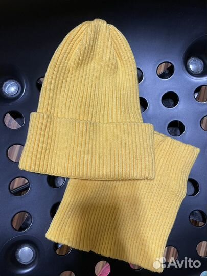 Комплект шапка и снуд детский