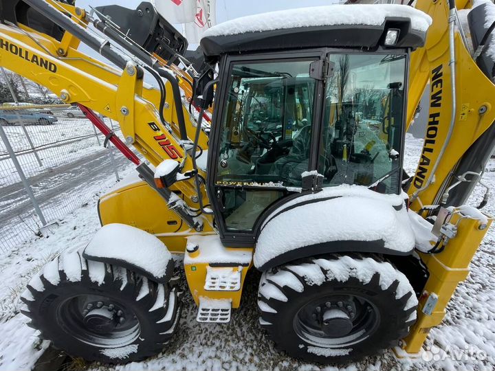 Экскаватор-погрузчик New Holland B115B, 2023