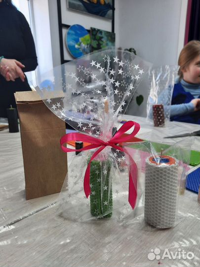 Мастер классы по созданию свечей из вощины