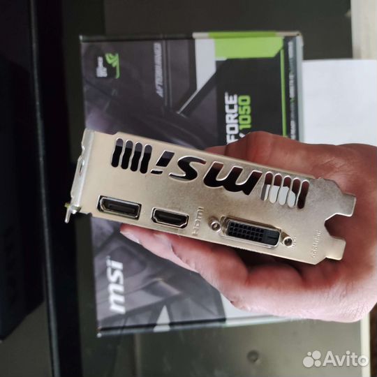 Видеокарта GTX 1050 2 GB MSI