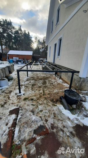 Винтовые сваи для дома