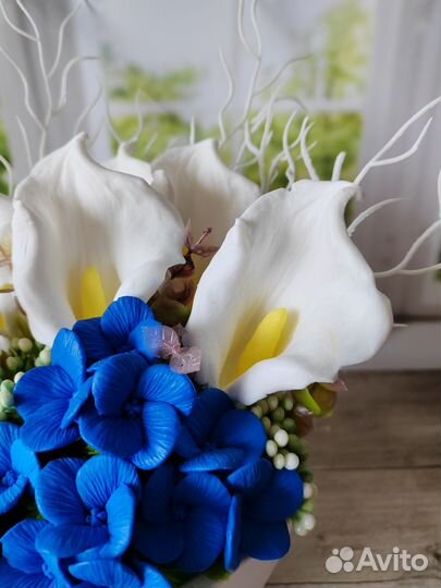 Композиция с гортензией