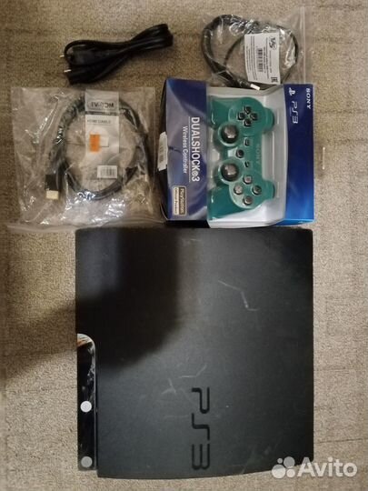 Продаю Б/у Sony PlayStation 3 прошитая