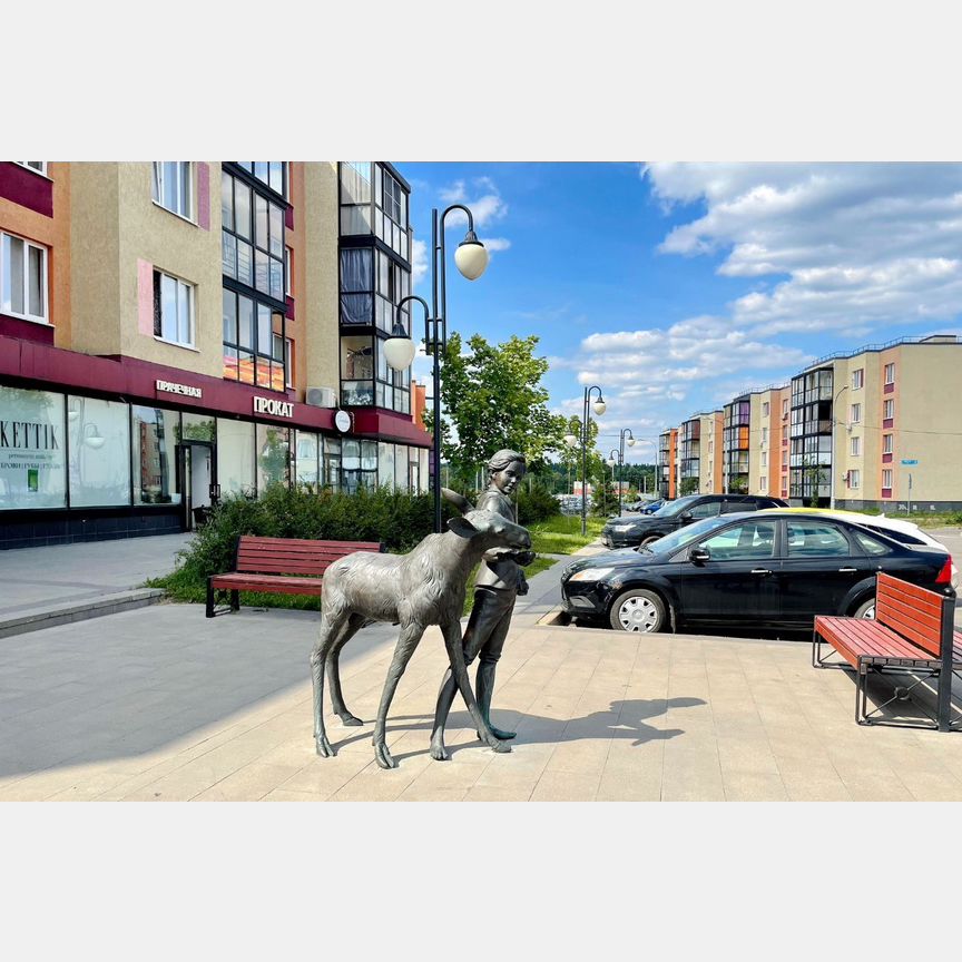 1-к. квартира, 41,1 м², 1/4 эт.