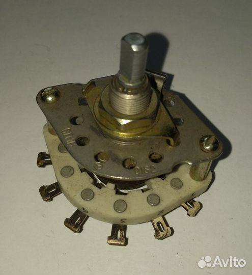 Переключатель галетный пгк 2П4Н