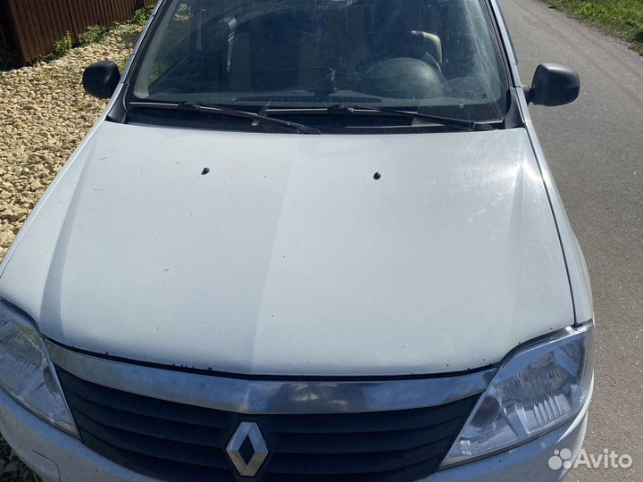 Капот рено логан