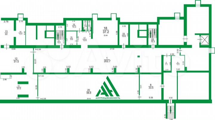 Свободного назначения, 180 м²