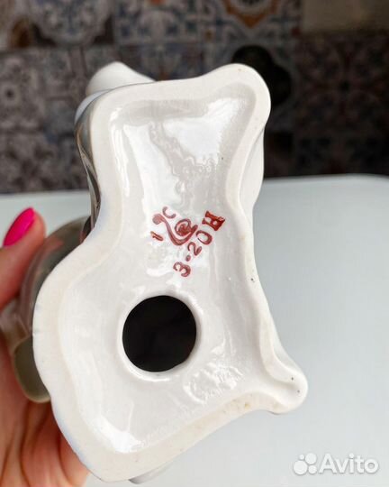 Статуэтка Охотник с собакой, Полонне