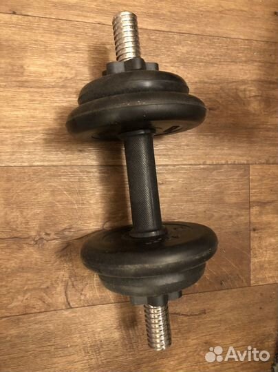 Гантеля разборные