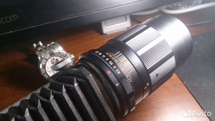 Макро-объектив 135мм на рельсах Novoflex (Germany)