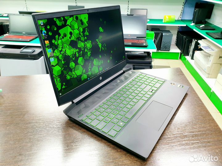 Игровой ноутбук HP 1650ti