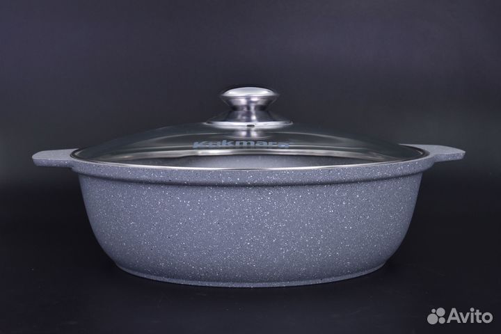 Кастрюля-жаровня с крышкой Kukmara 