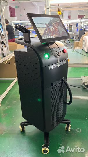 Аппарат для лазерной эпиляции с защитой от ожогов