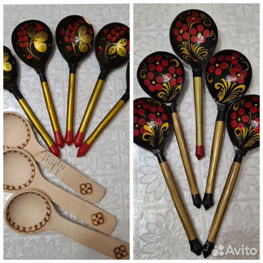 Ложки деревянные СССР