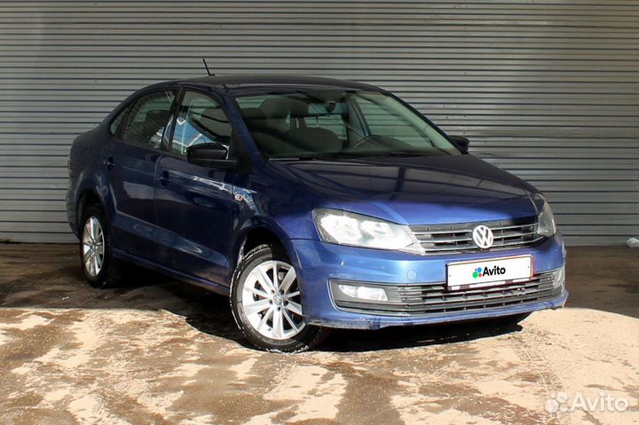 Volkswagen Polo 1.6 AT, 2019, 132 562 км