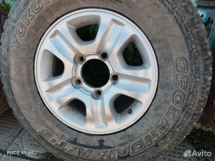 Литьё r16 5*150 комплект
