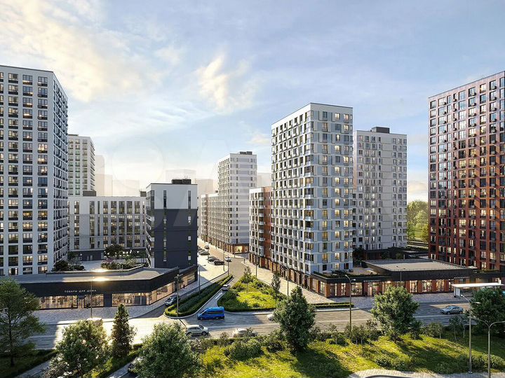 3-к. квартира, 78,1 м², 6/9 эт.