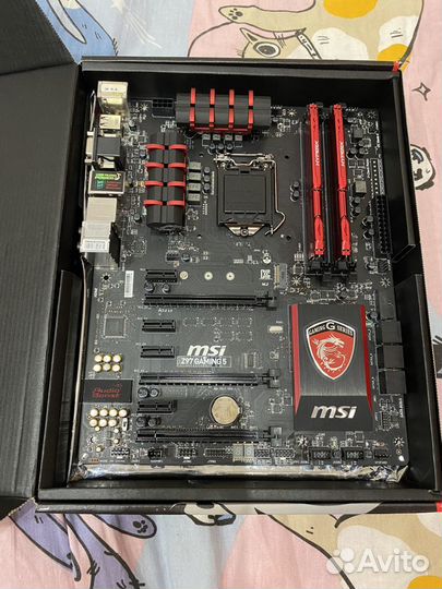 MSI Z97 Gaming5 Intel Core I7 4770K DDR3 2x4GB