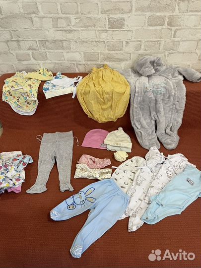 Коробка вещей на девочку